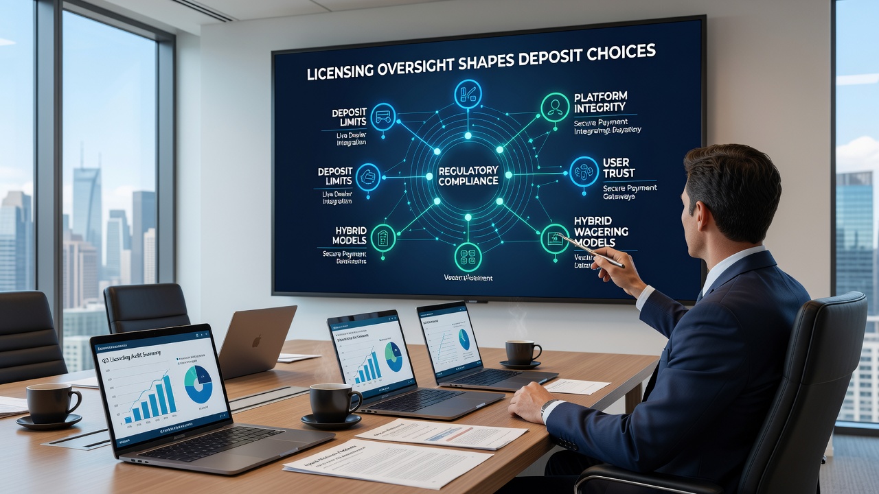 Secure transaction screen displaying approved deposit options on a live gaming platform