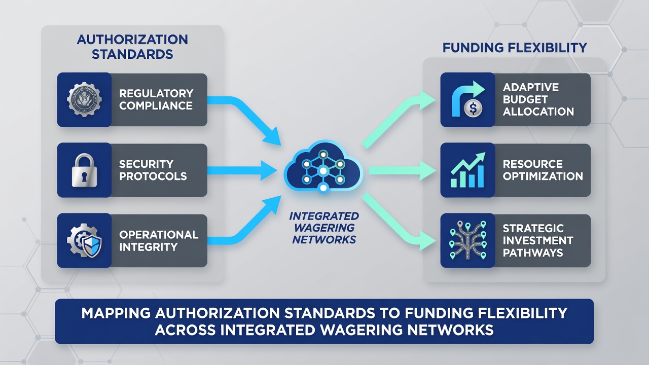 Network diagram illustrating payment flows between authorized wagering systems and funding providers